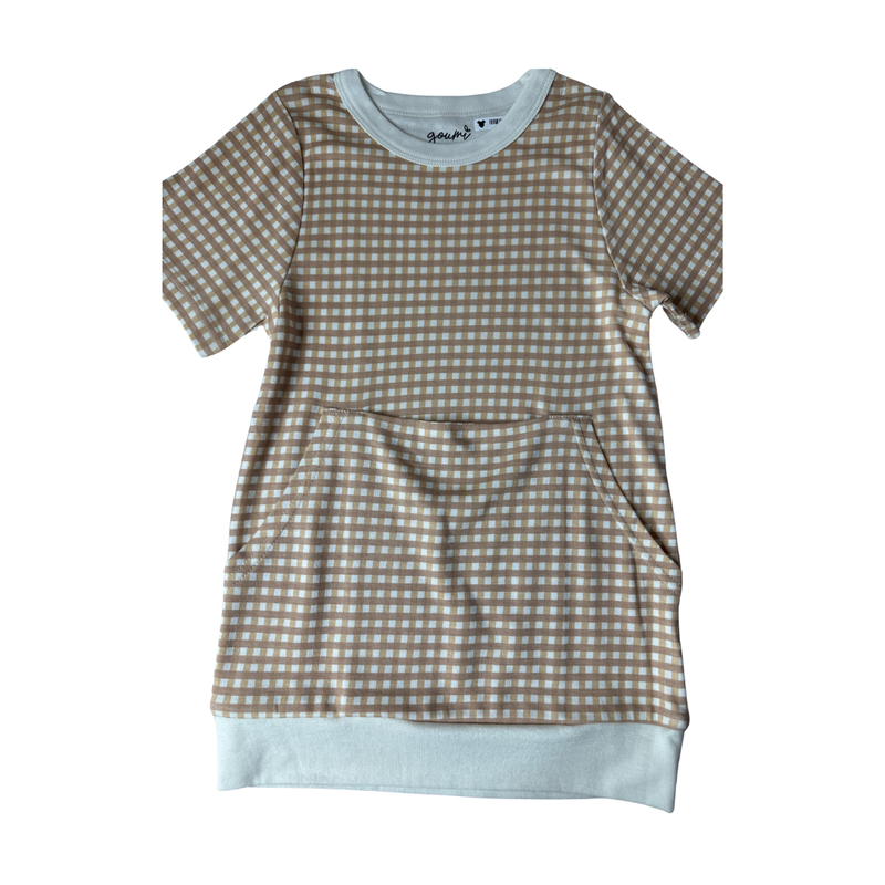 Goumi Unisex Tan T-Shirt Size: 5T Tan
