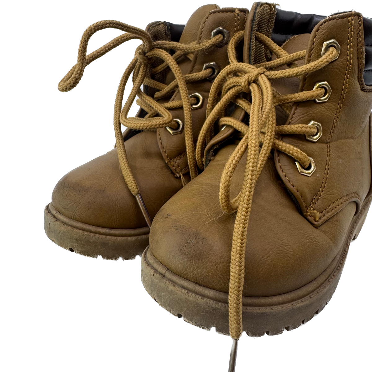 Rugged Bear Boys Tan Boots Size: 7 Toddler Tan