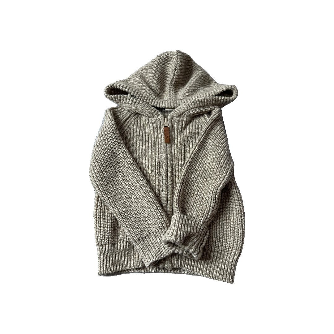 Goumi Unisex Tan Sweater Size: 12-18 months Tan