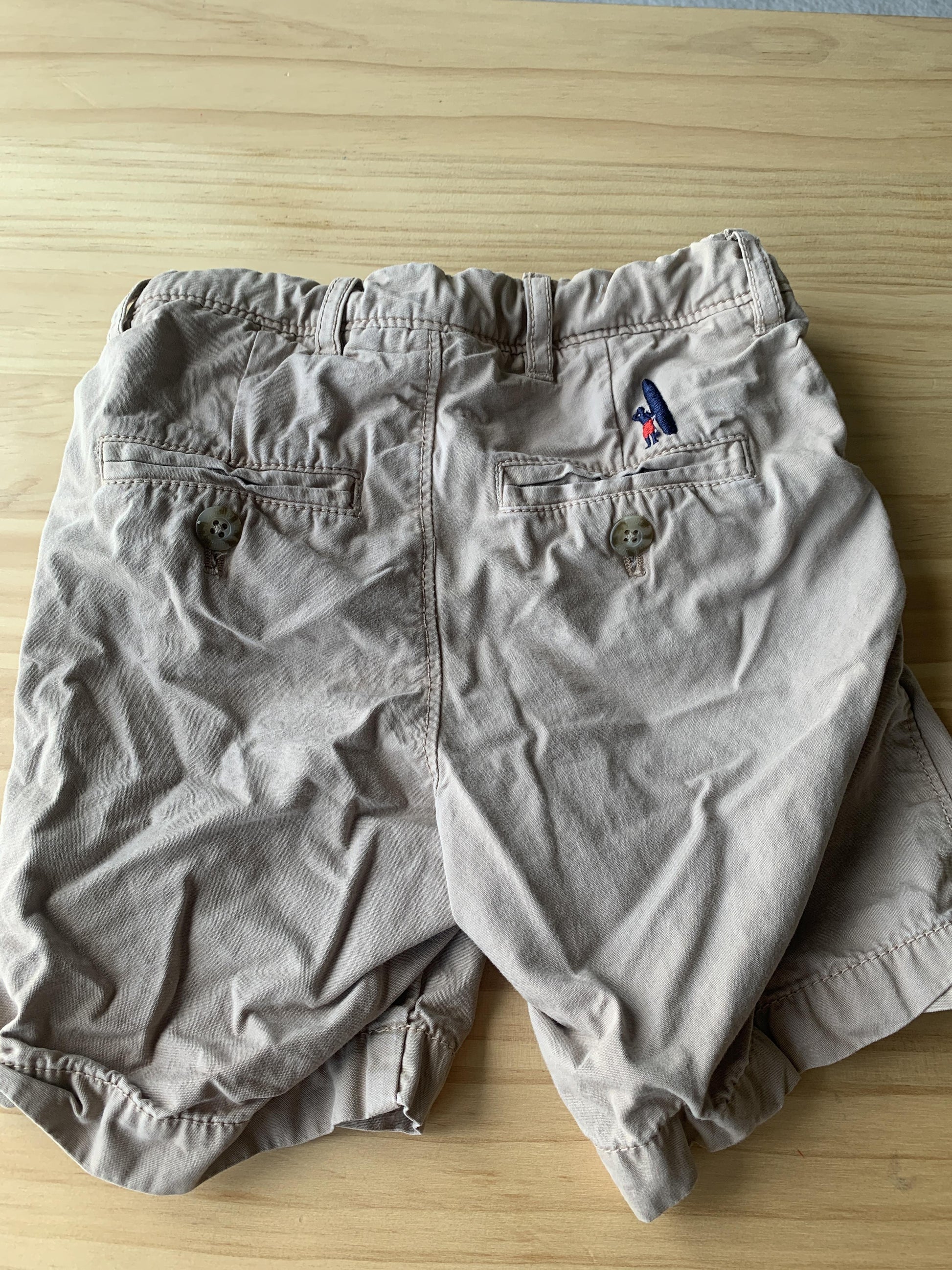 Boys Tan Shorts Size: 4T Tan