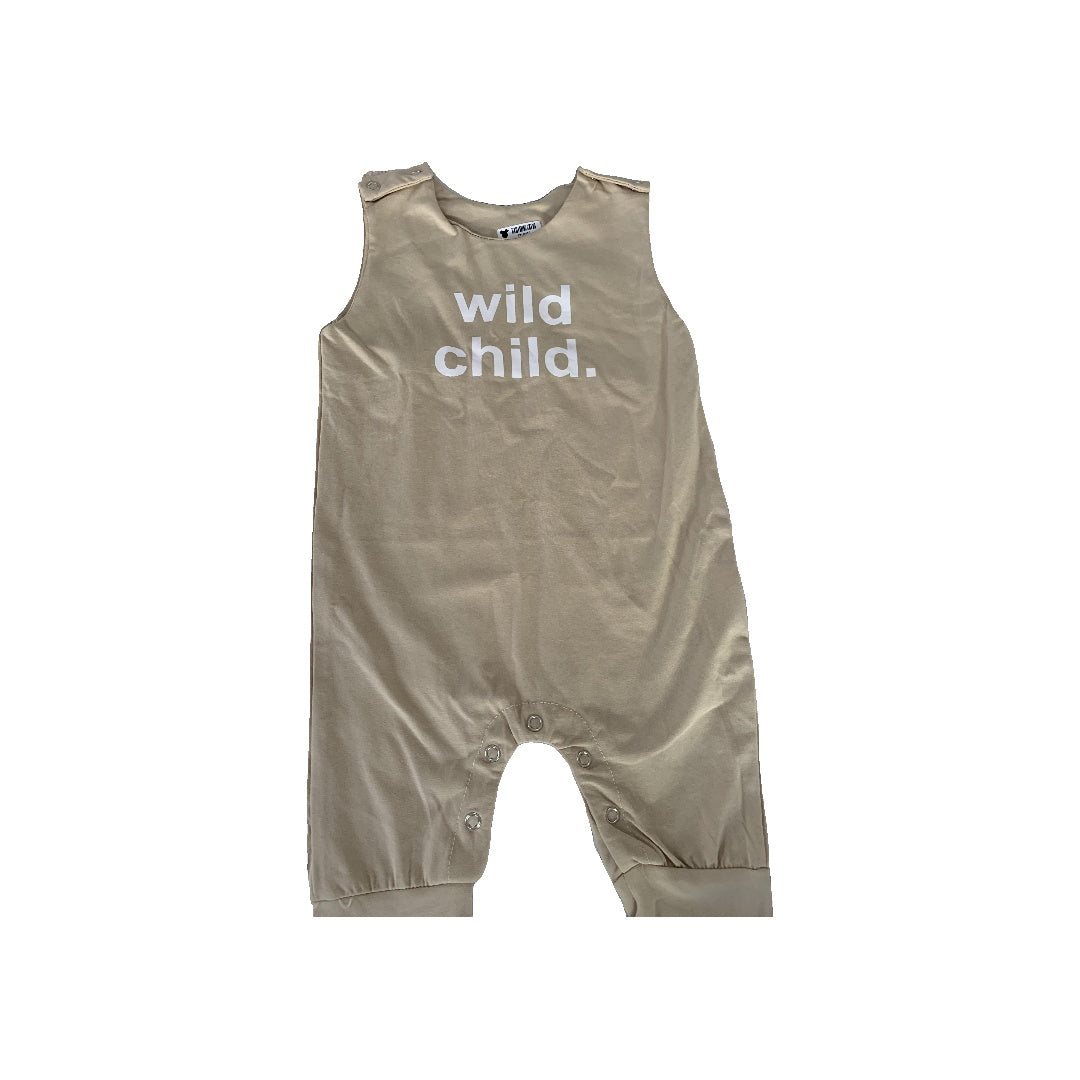 Denver James Girls Tan Romper Size: 6-12 months Tan