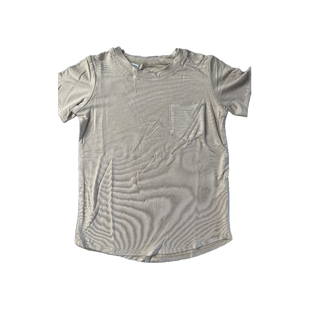 BabySprouts co Unisex Tan T-Shirt Size: 4T Tan