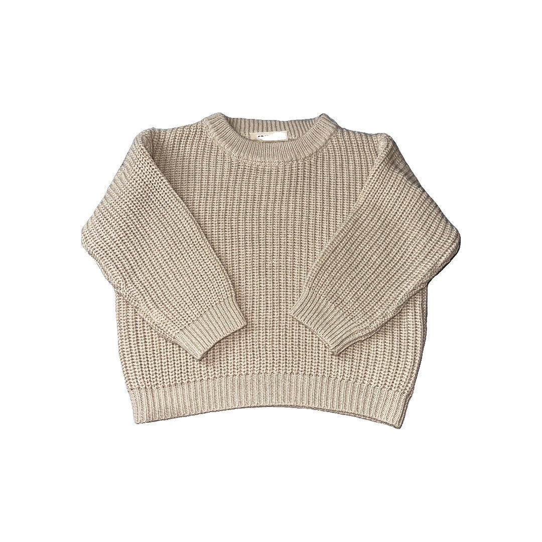 Baeb Basics Unisex Tan Sweater Size: 12-24 months Tan