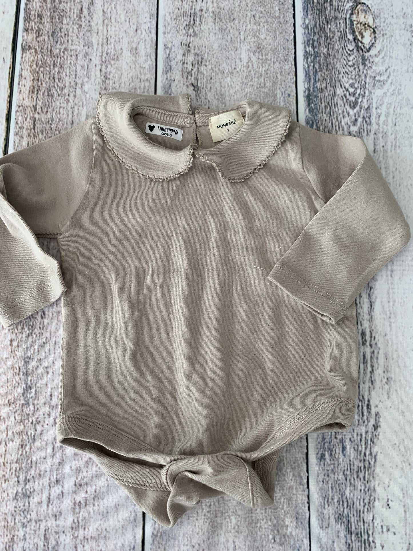Monbebe Girls Tan Onesie Size: 0-3 months Tan
