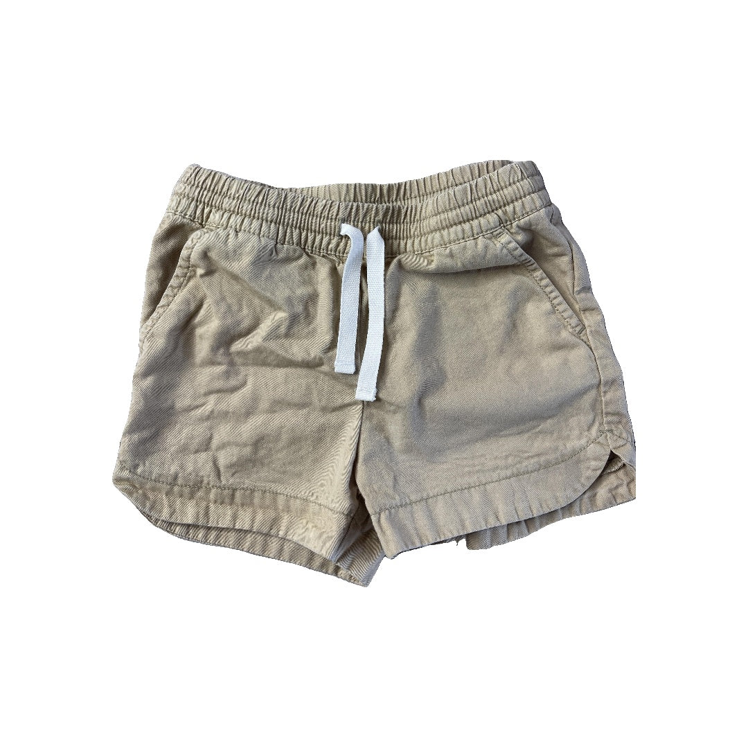 Cat & Jack Unisex Tan Shorts Size: 2T Tan