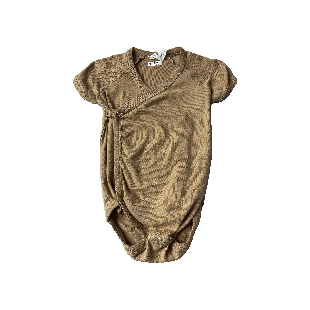 Kate Quinn Unisex Tan Onesie Size: 18-24 months Tan