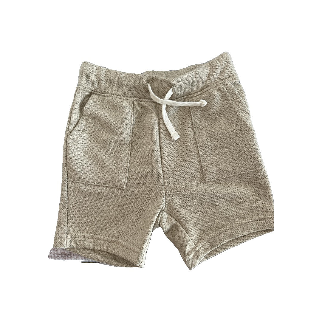 Old Navy Unisex Tan Shorts Size: 18-24 months Tan
