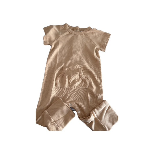 Kate Quinn Girls Tan Romper Size: 12-18 months Tan
