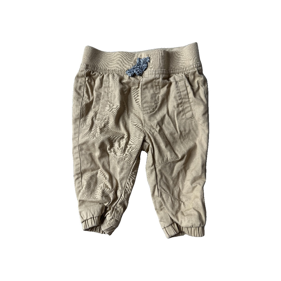 Cat & Jack Unisex Tan Pants Size: 0-3 months Tan