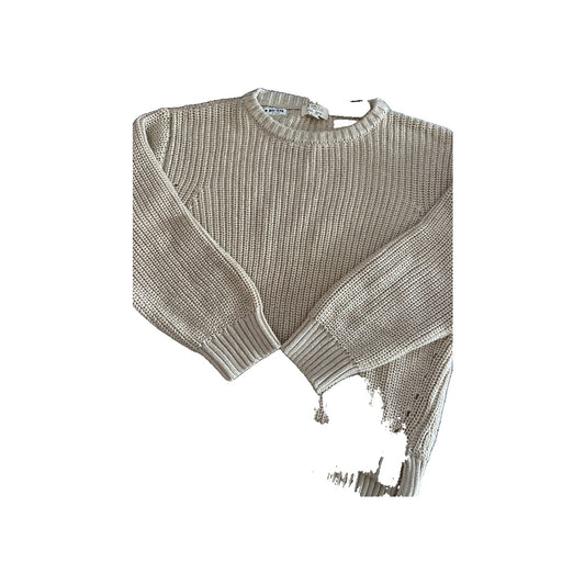 The Simple Folk Unisex Tan Sweater Size: 6 Tan