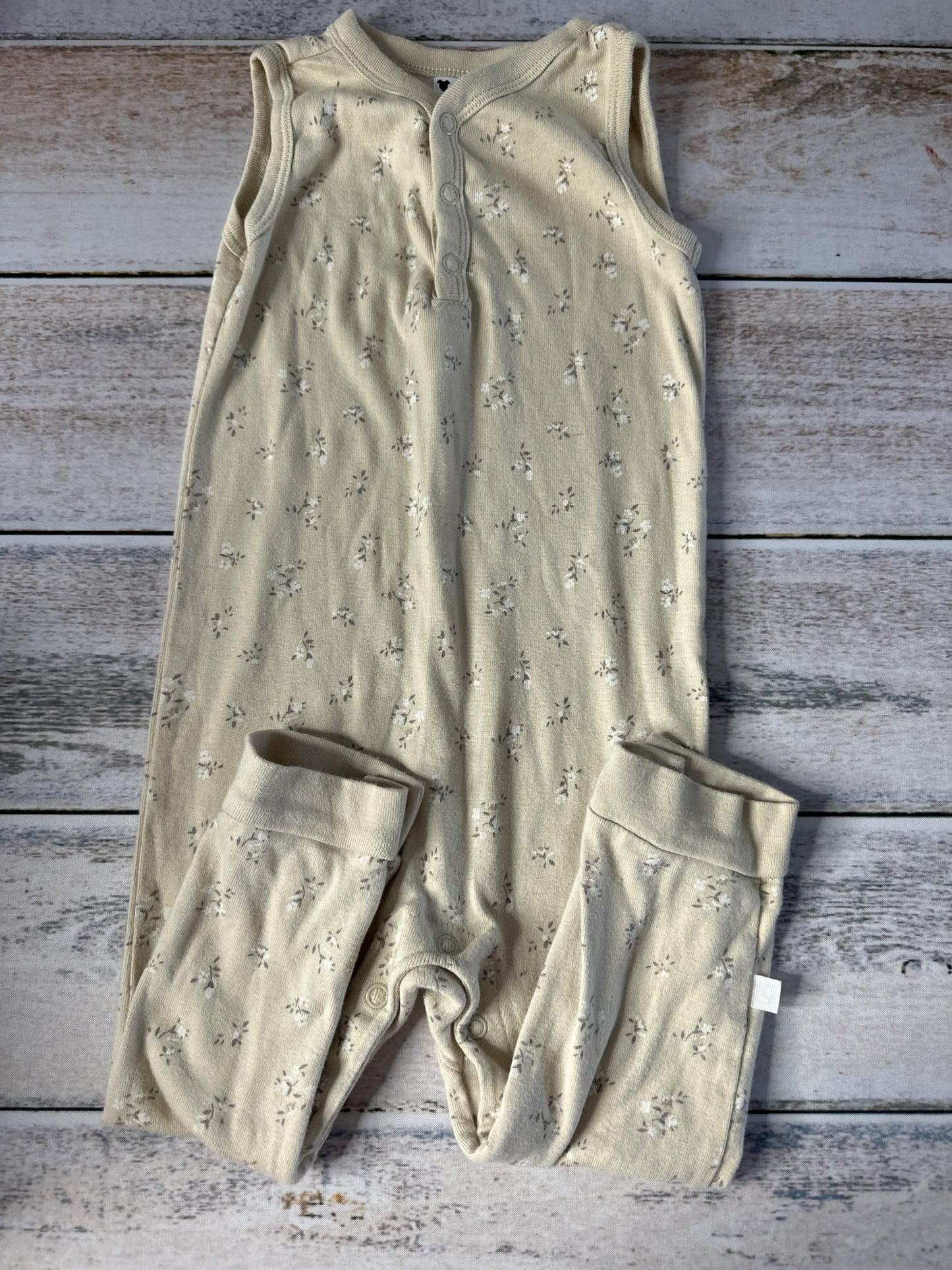 Little Planet Unisex Tan Tank Top Size: 12-18 months Tan