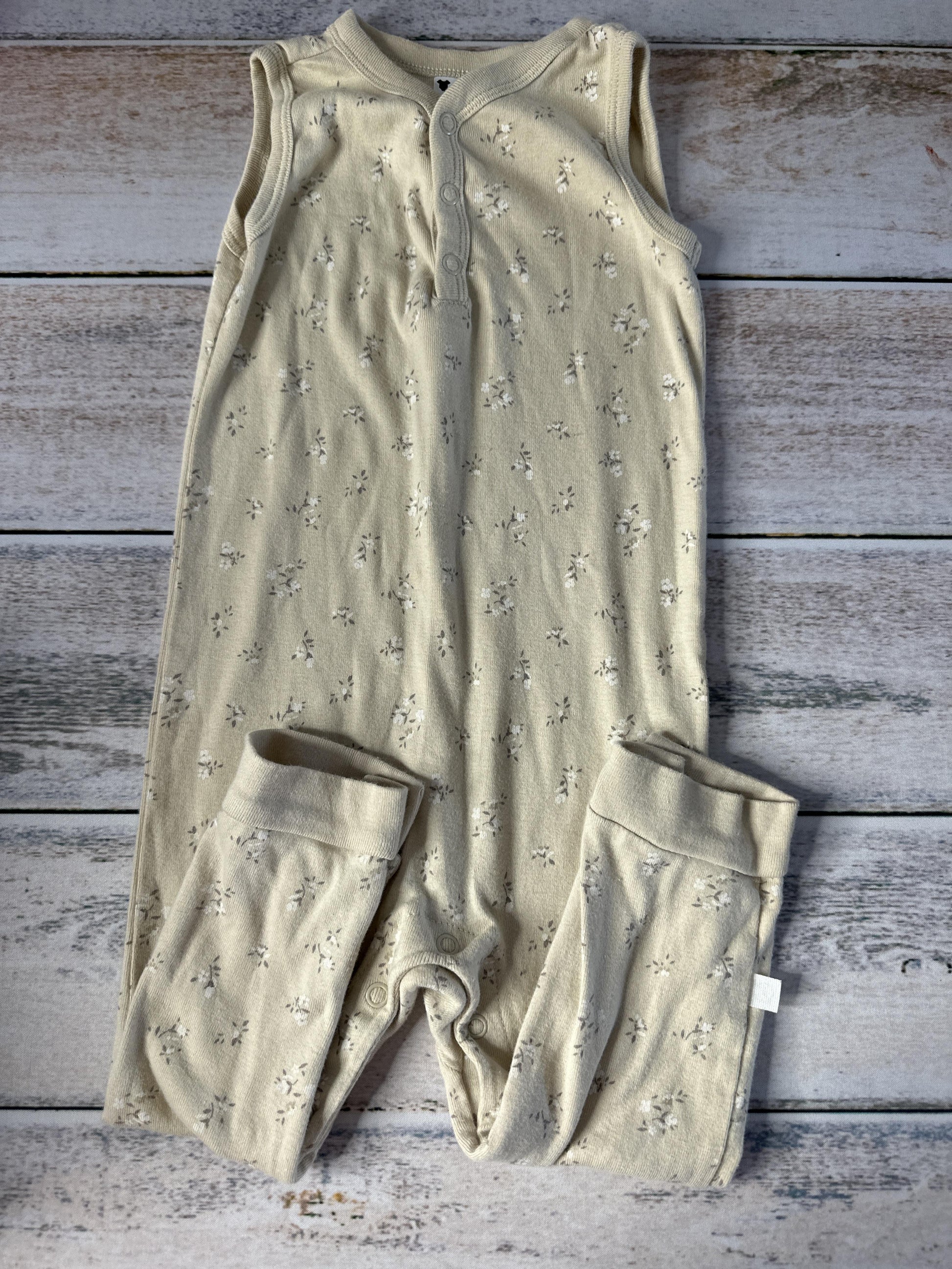 Little Planet Unisex Tan Tank Top Size: 12-18 months Tan