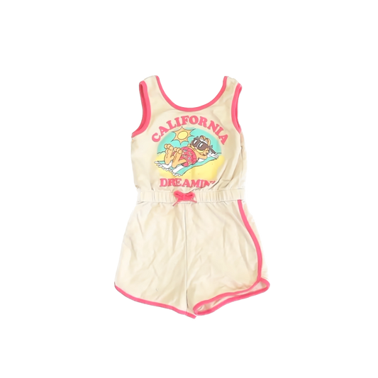 Garfield Girls Tan Romper Size: 5T Tan