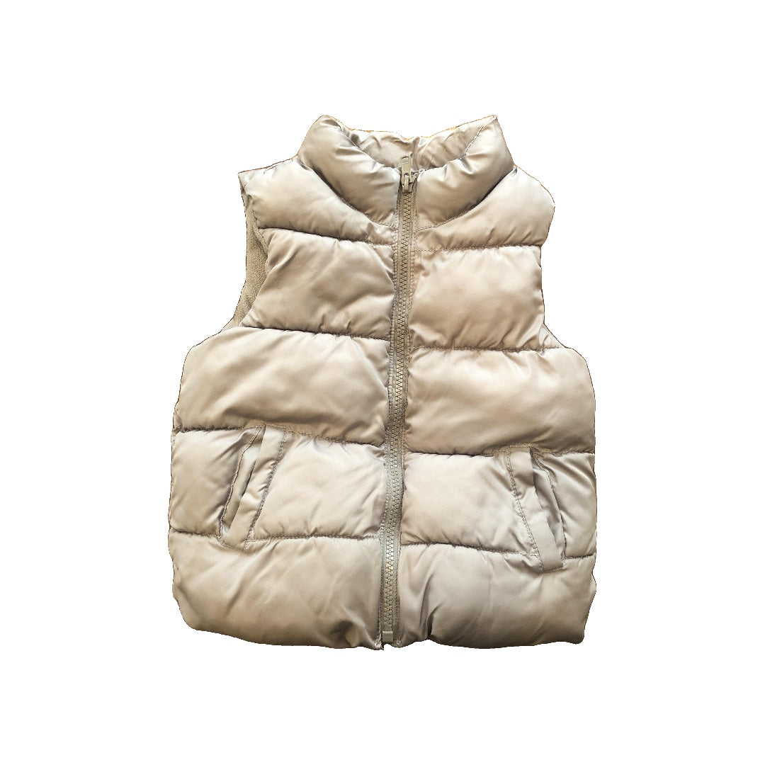 Old Navy Girls Tan Vest Size: 4T Tan