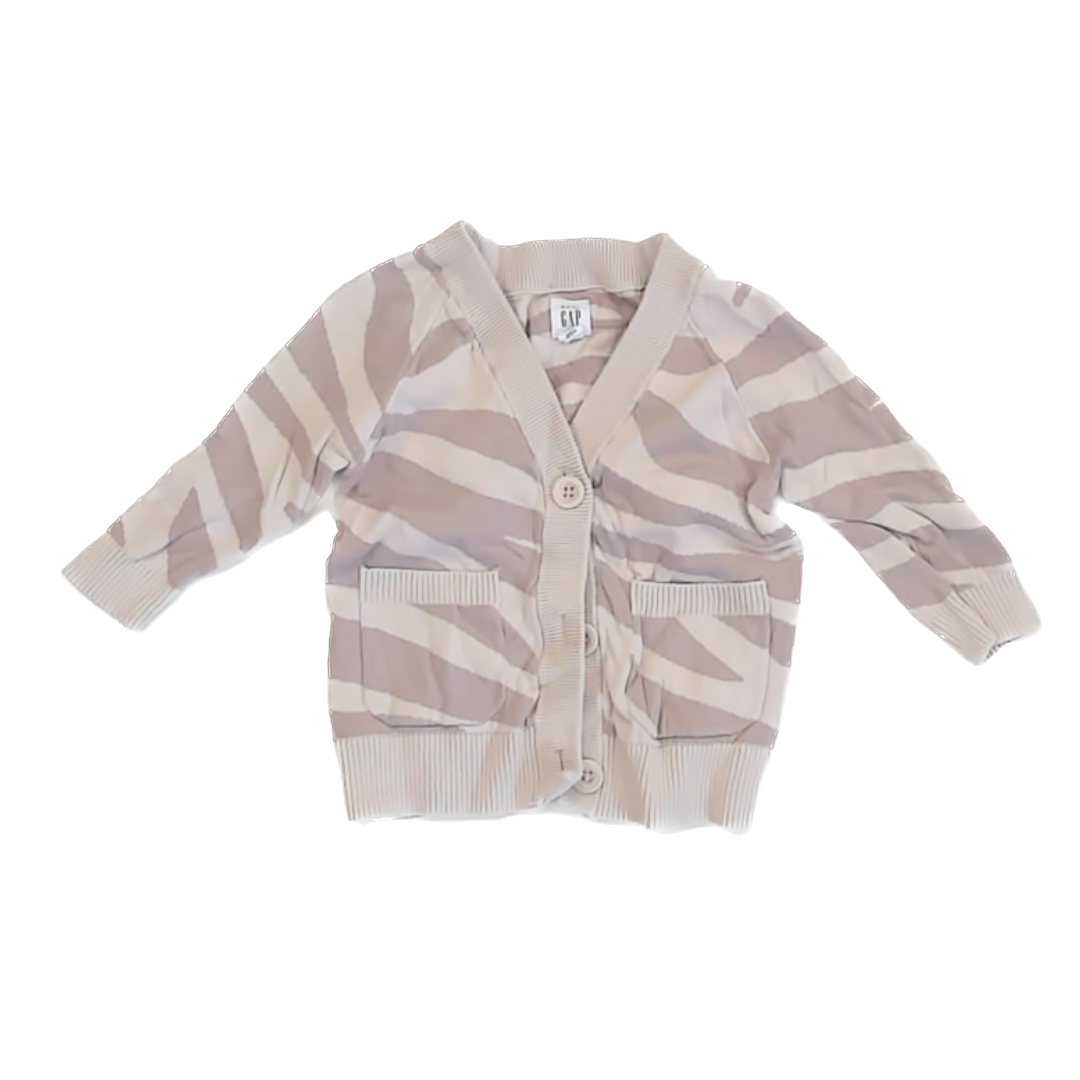 Gap Girls Tan Cardigan Size: 12-18 Months Tan
