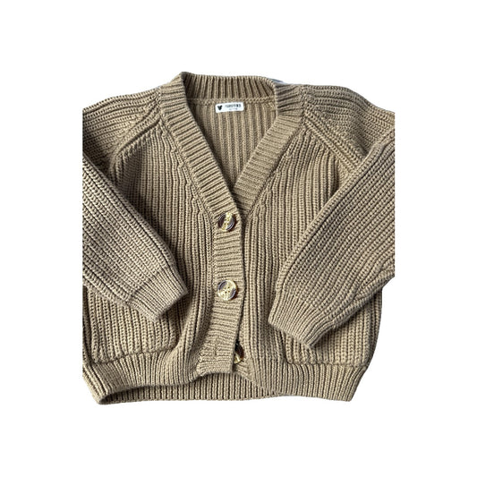 Unknown Unisex Tan Sweater Size: 9-12 Months Tan