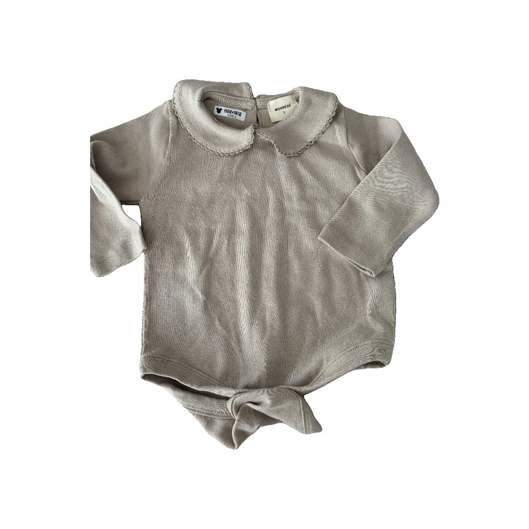 Monbebe Girls Tan Onesie Size: 0-3 months Tan