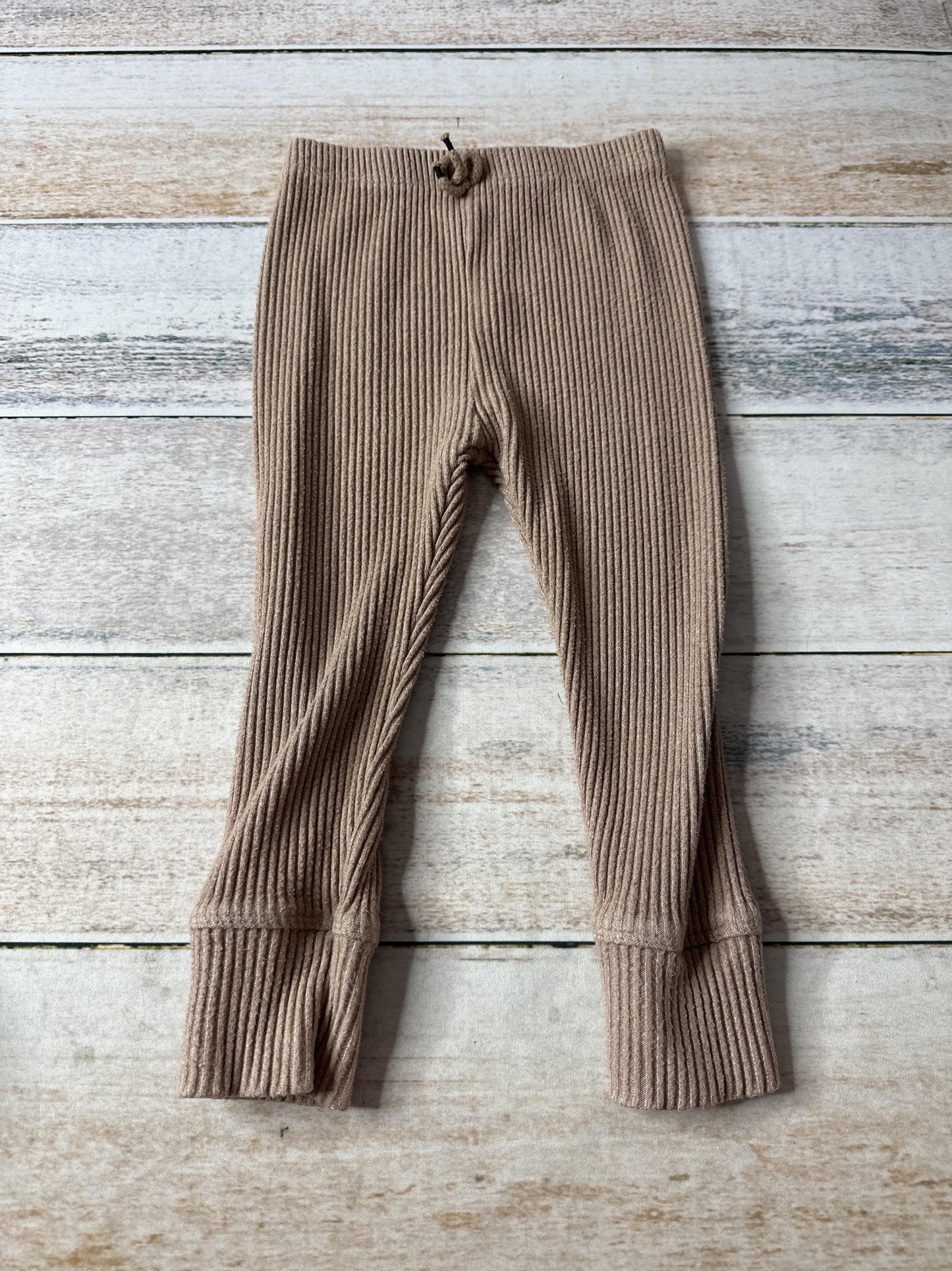 Zara Girls Tan Pants Size: 2-3 Years Tan