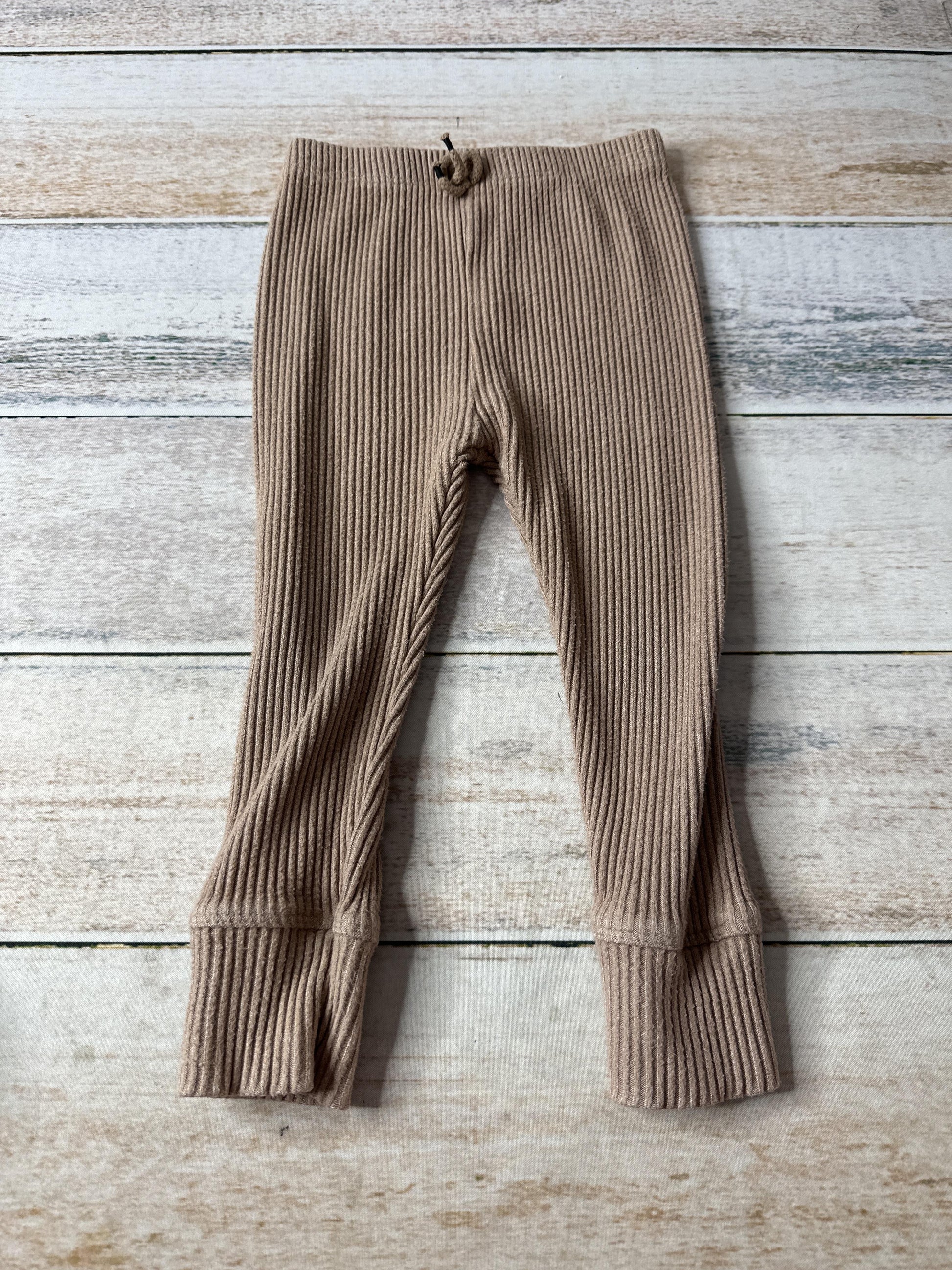 Zara Girls Tan Pants Size: 2-3 Years Tan