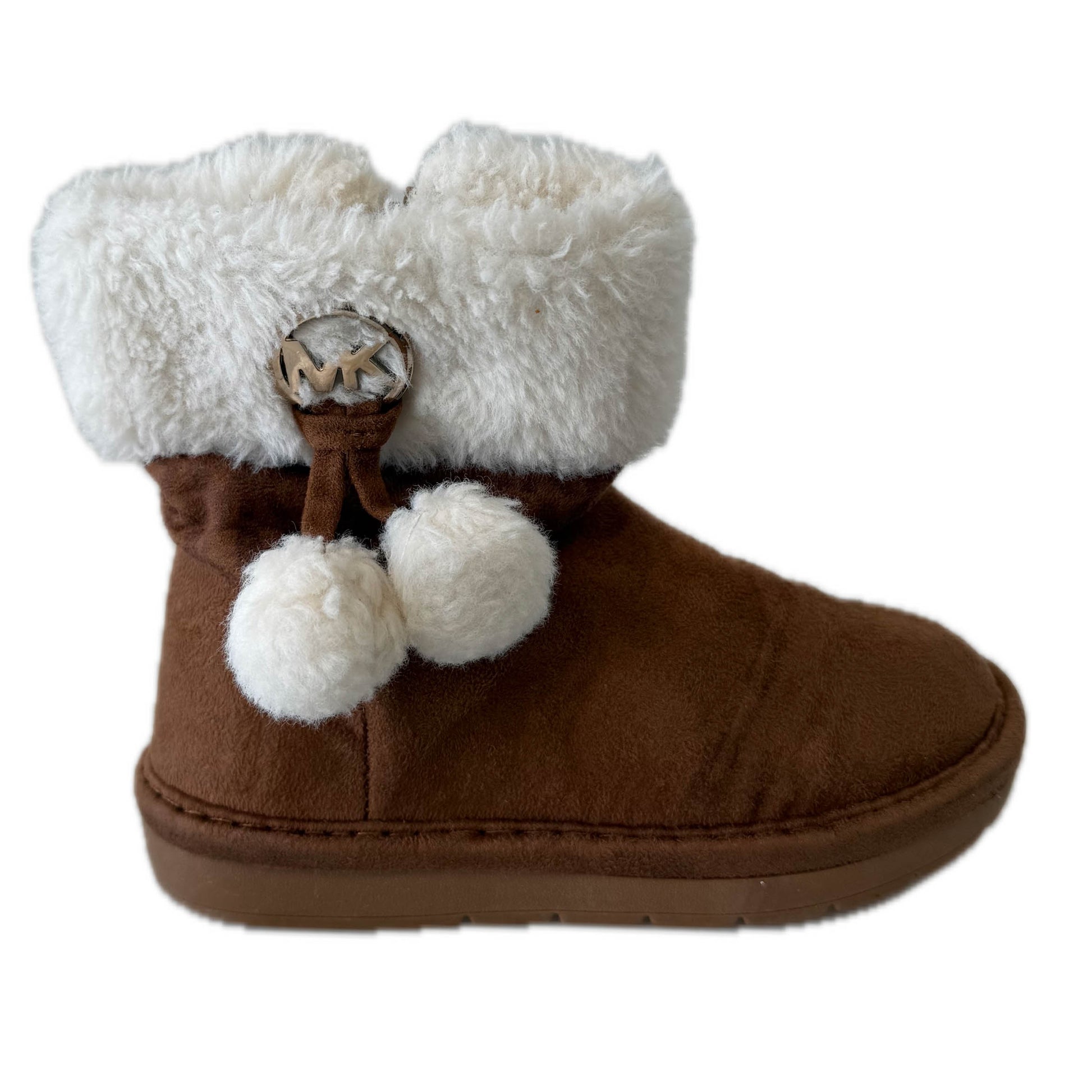 Michael Kors Girls Tan Boots Size: 8 Toddler Tan