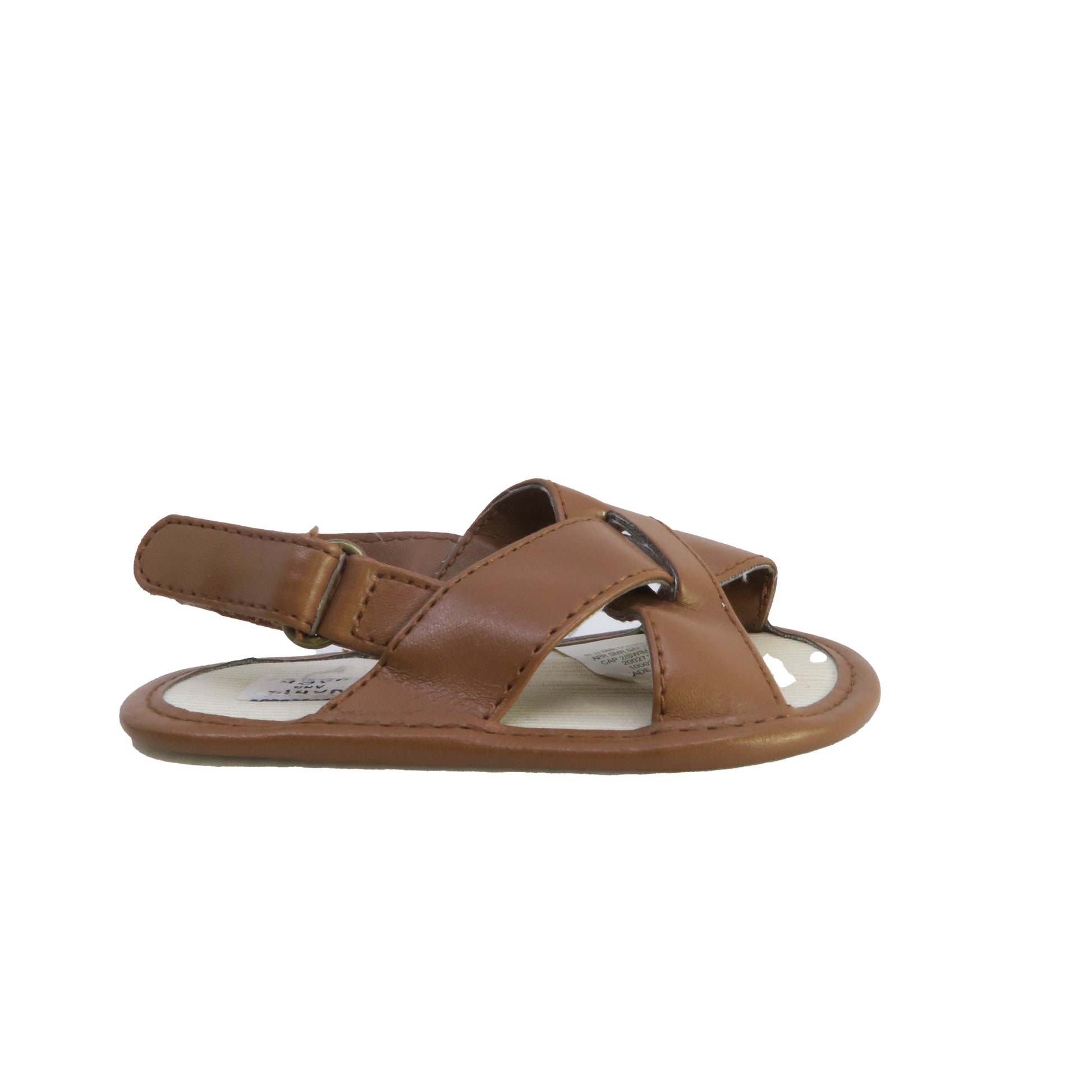 Janie and Jack Boys Tan Sandals Size: 6-12 Months Tan