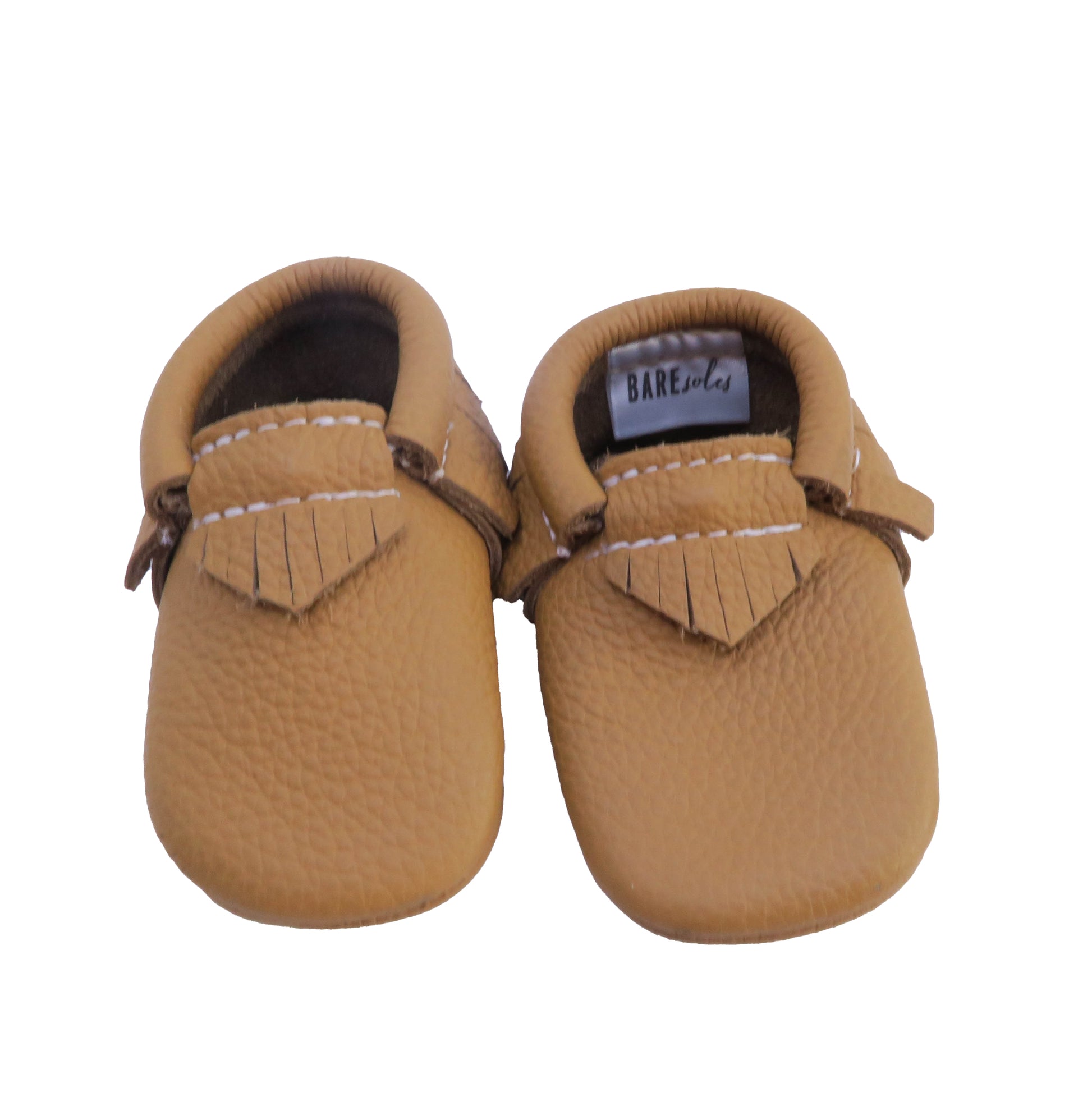 Bare Soles Unisex Tan Shoes Size: 1 Infant Tan