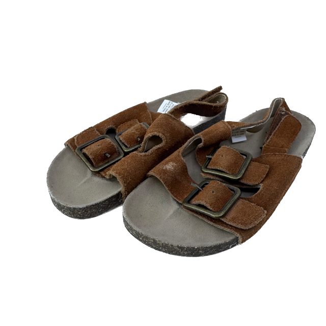 Janie and Jack Unisex Tan Sandals Size: 11 Toddler Tan