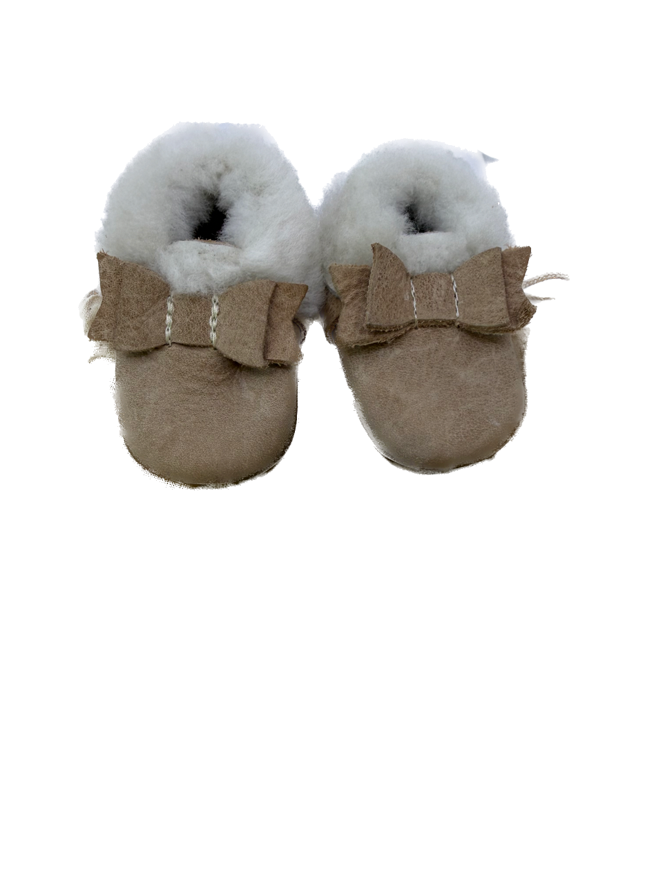 Freshly Picked Girls Tan Booties Size: 0-6 Months Tan