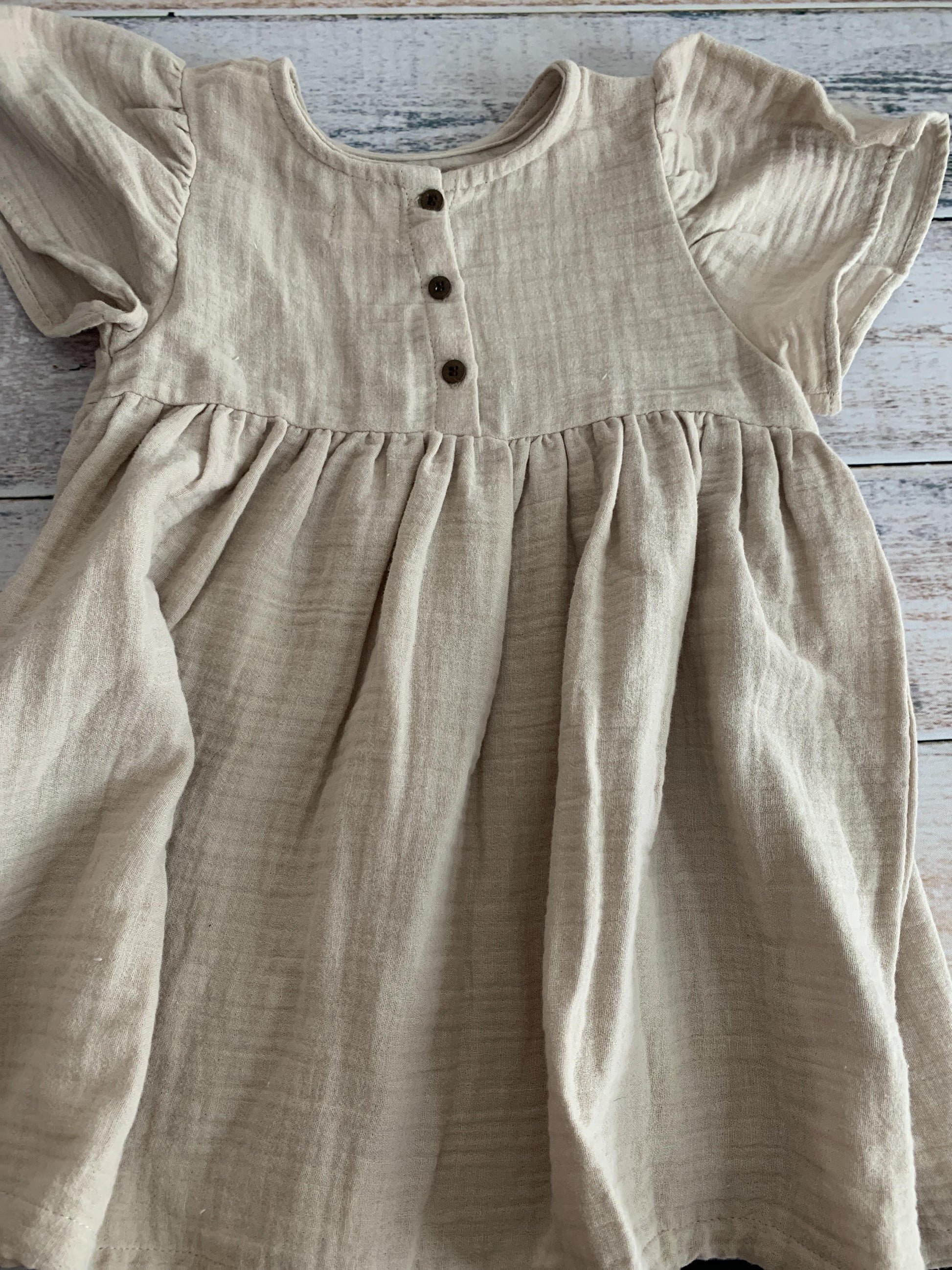 Na Pa Ani Girls Tan Dress Size: 4T Tan