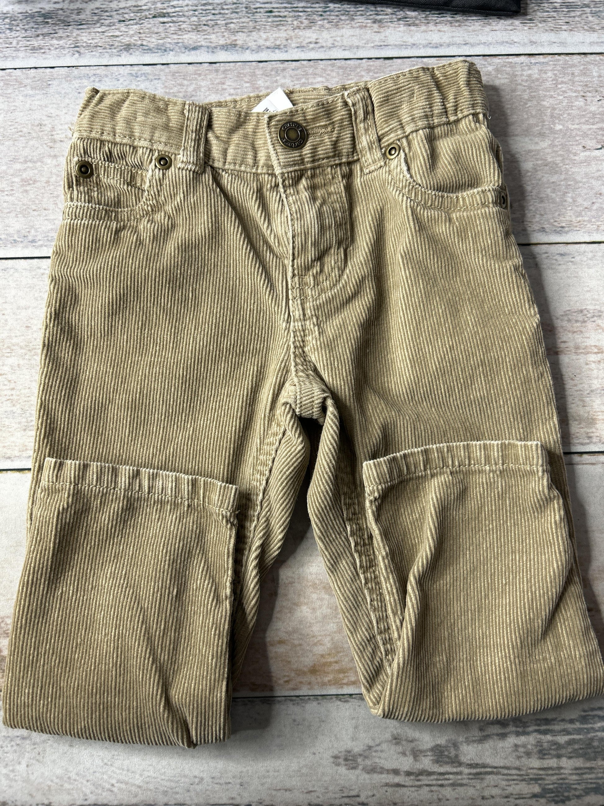 Carters Unisex Tan Pants Size: 2T Tan