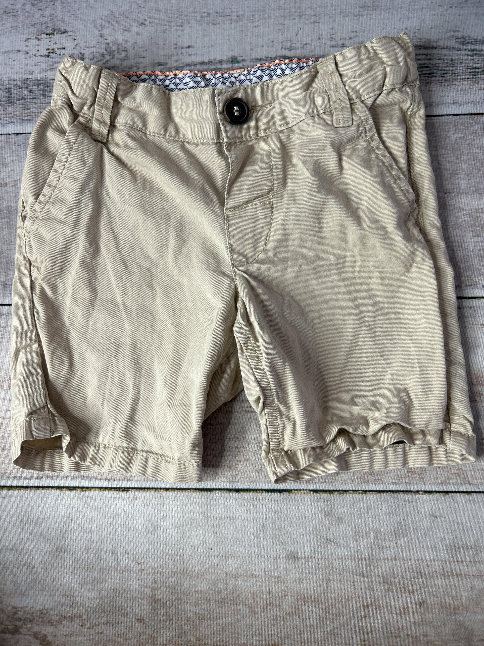 Boys Tan Shorts Size: 12-18 months Tan
