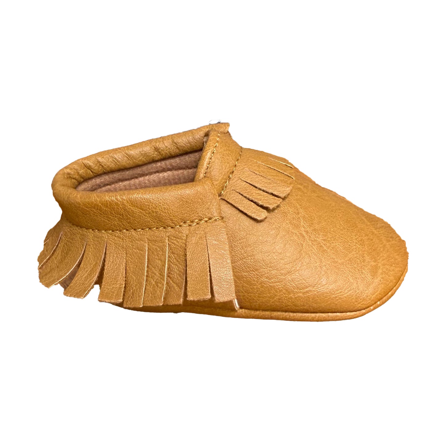 Sweet n Swag Unisex Tan Shoes Size: 2 Infant Tan