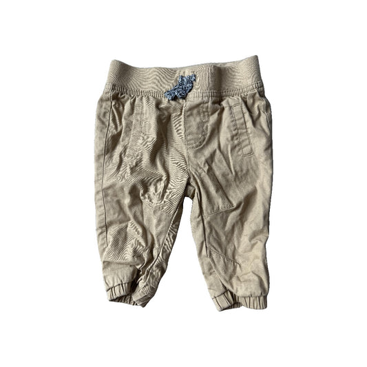 Cat & Jack Unisex Tan Pants Size: 0-3 months Tan