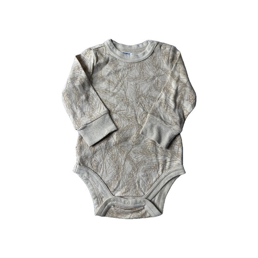 Goumi Unisex Tan Onesie Size: 3-6 months Tan
