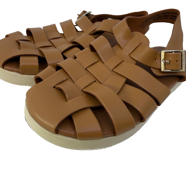 Children's Place Girls Tan Sandals Size: 13 Toddler Tan