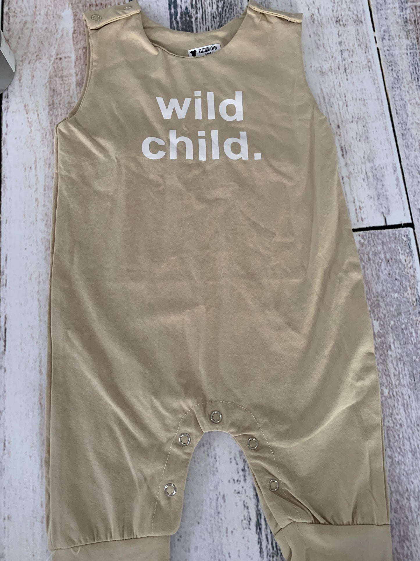 Denver James Girls Tan Romper Size: 6-12 months Tan