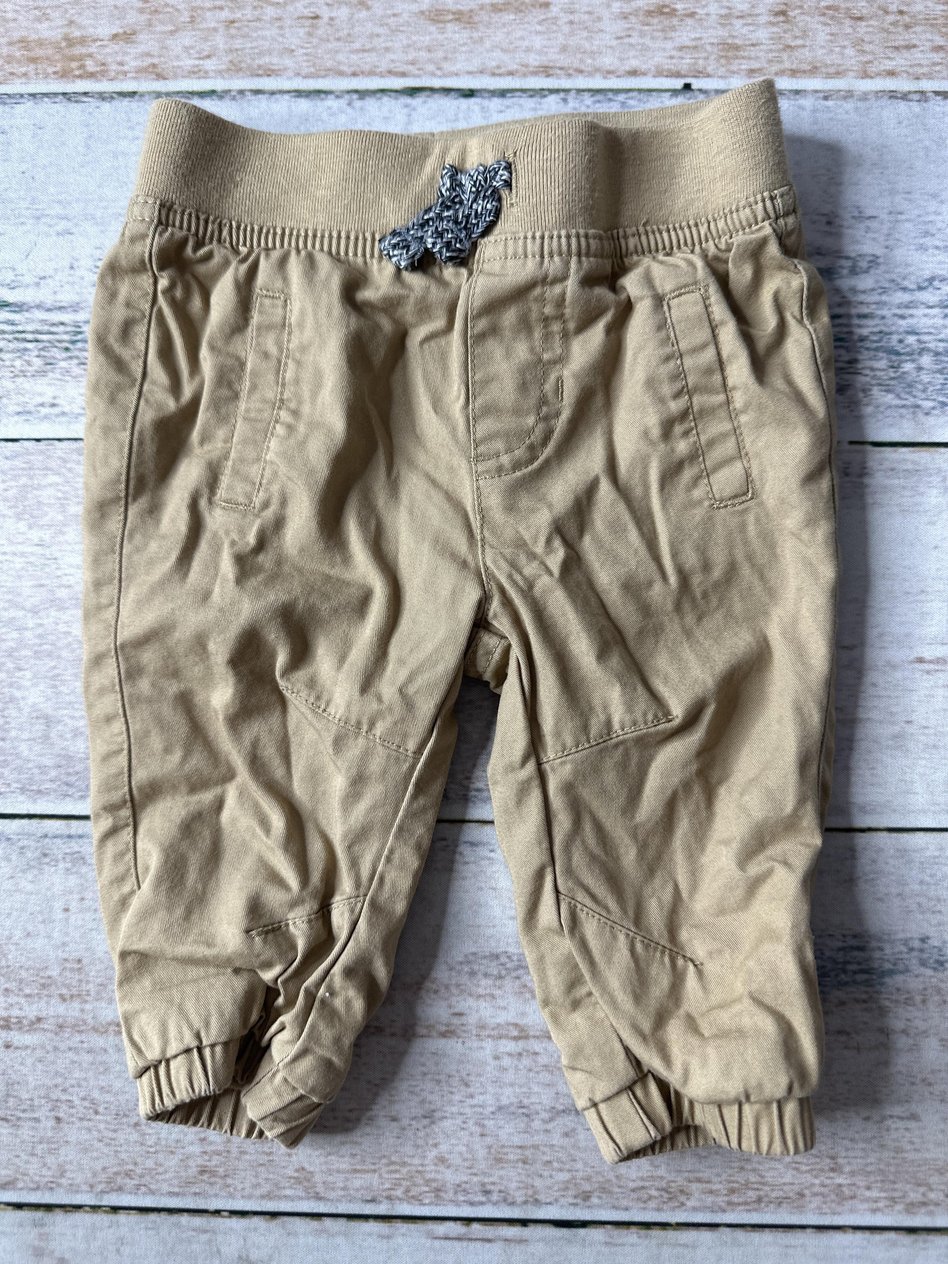 Cat & Jack Unisex Tan Pants Size: 0-3 months Tan