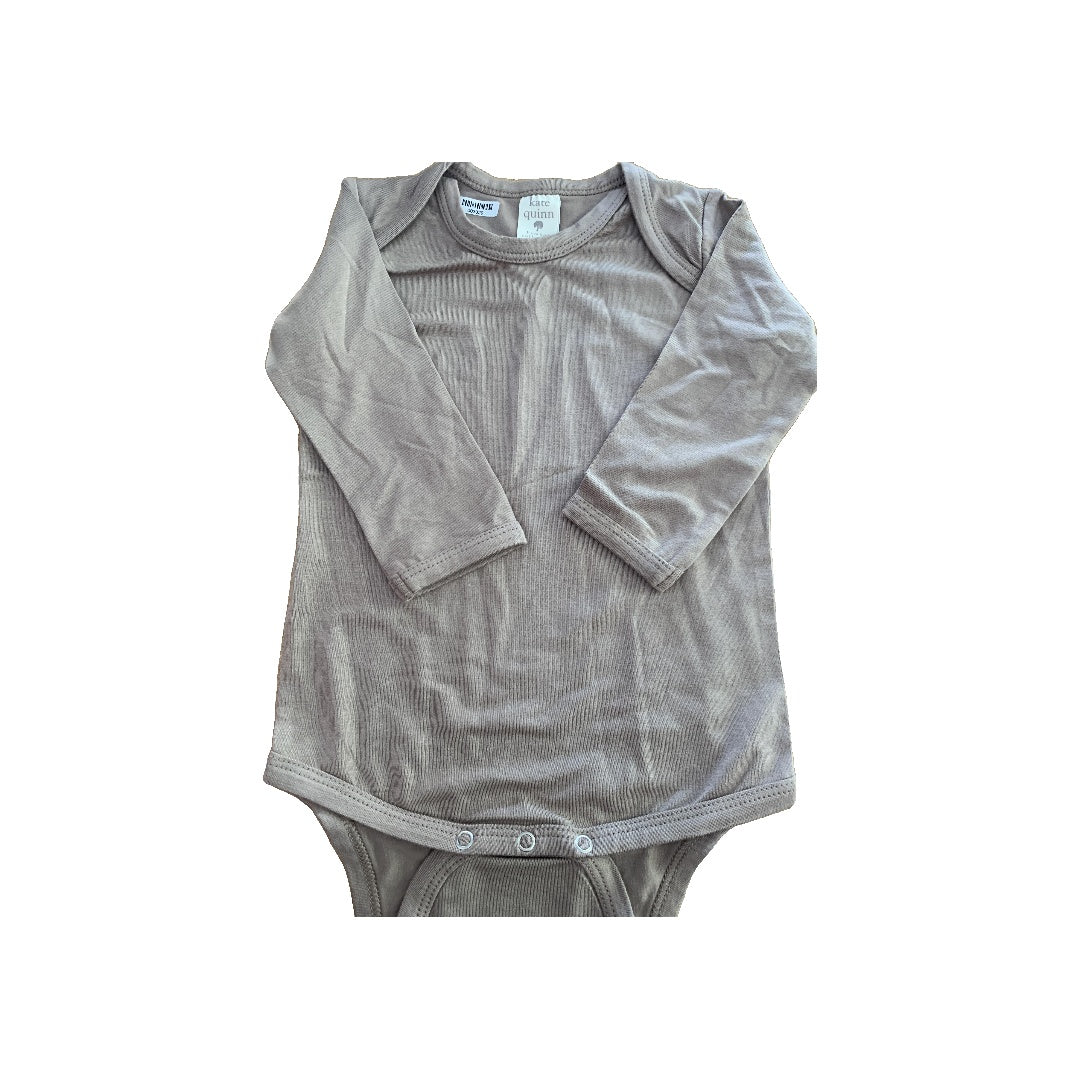 Kate Quinn Girls Tan Onesie Size: 6-12 months Tan