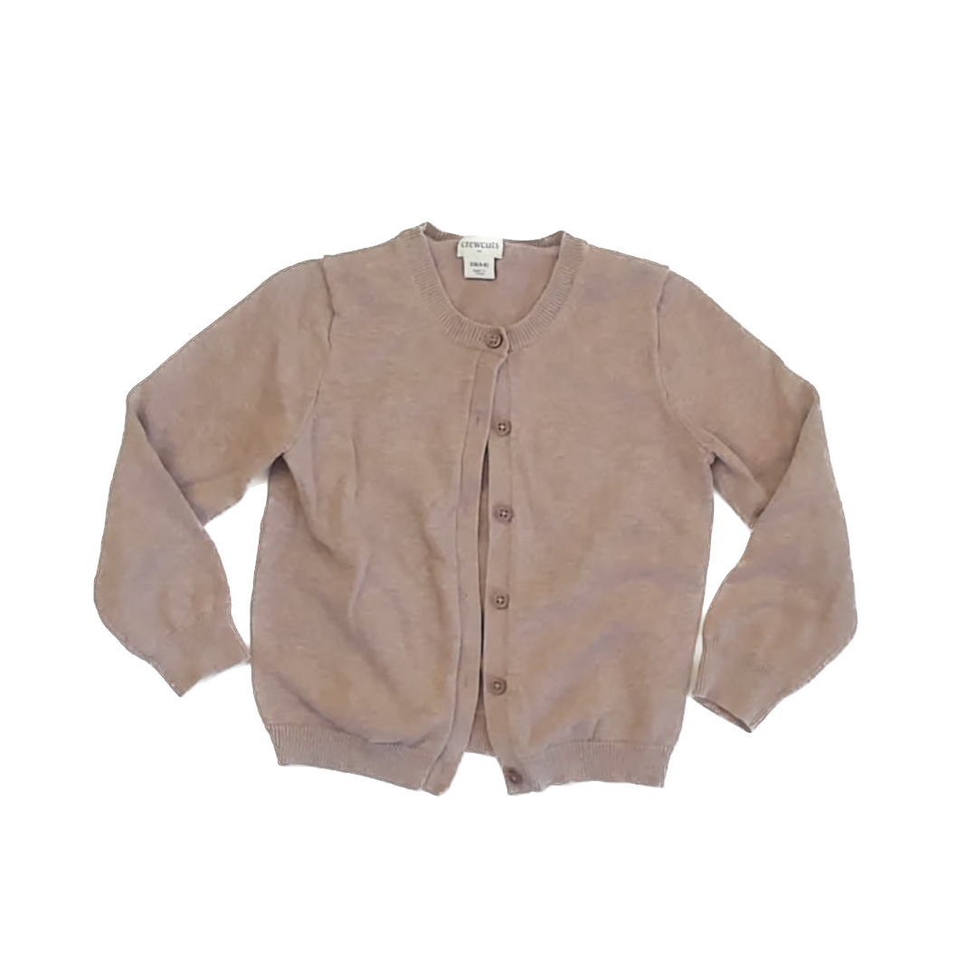 Crewcuts Girls Tan Cardigan Size: 4-5T Tan