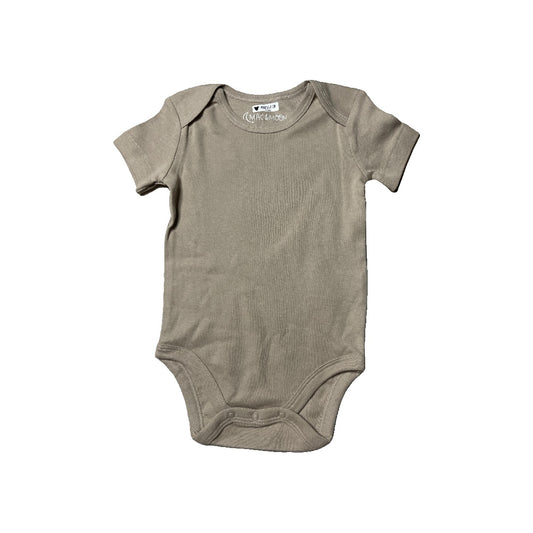 Mac & Moon Unisex Tan Onesie Size: 12 months Tan