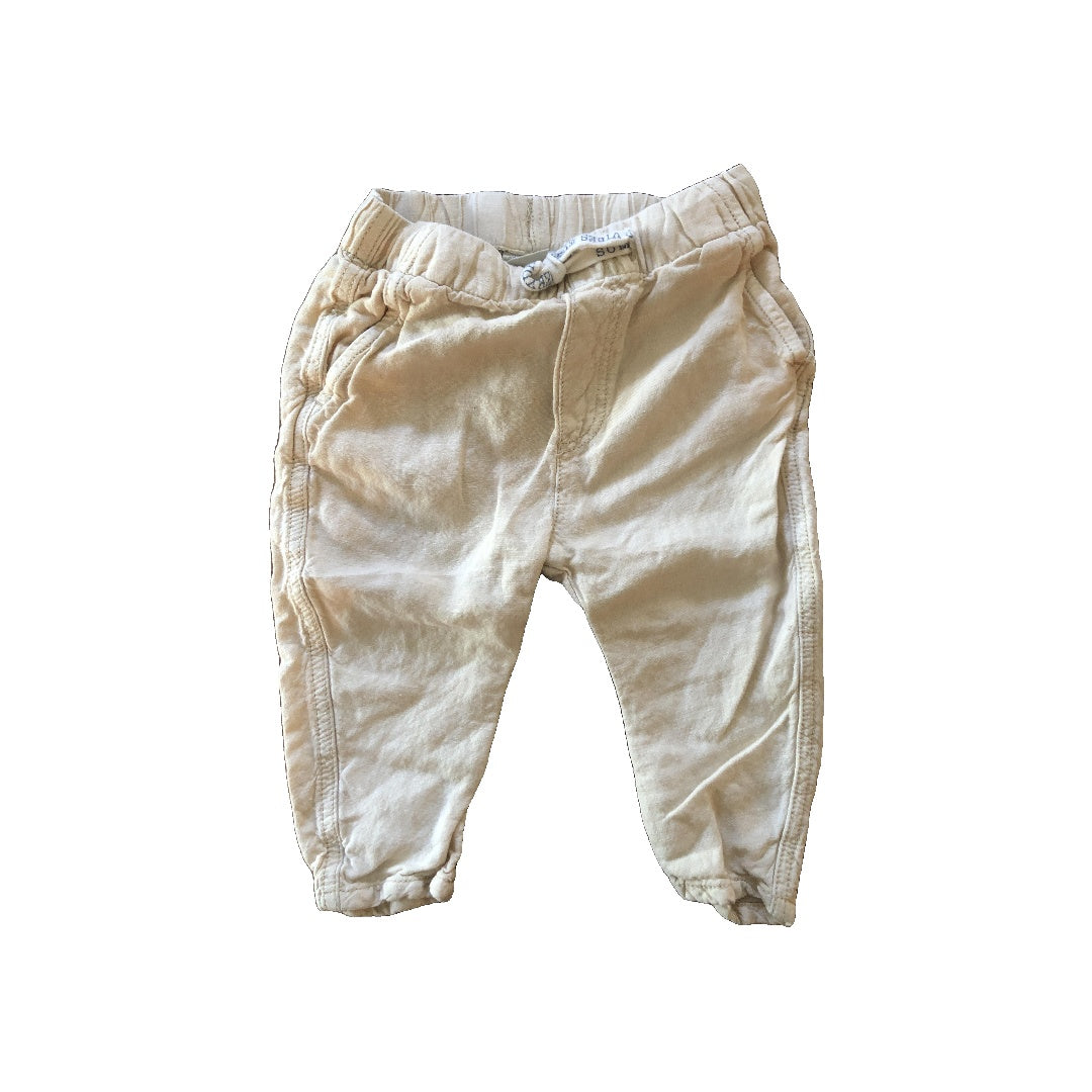 Zara Boys Tan Pants Size: 9-12 Months Tan