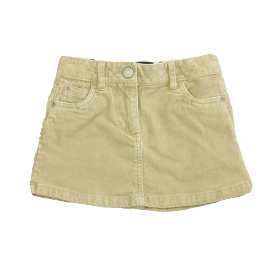 Mini Boden Girls Tan Skirt Size: 2-3T Tan