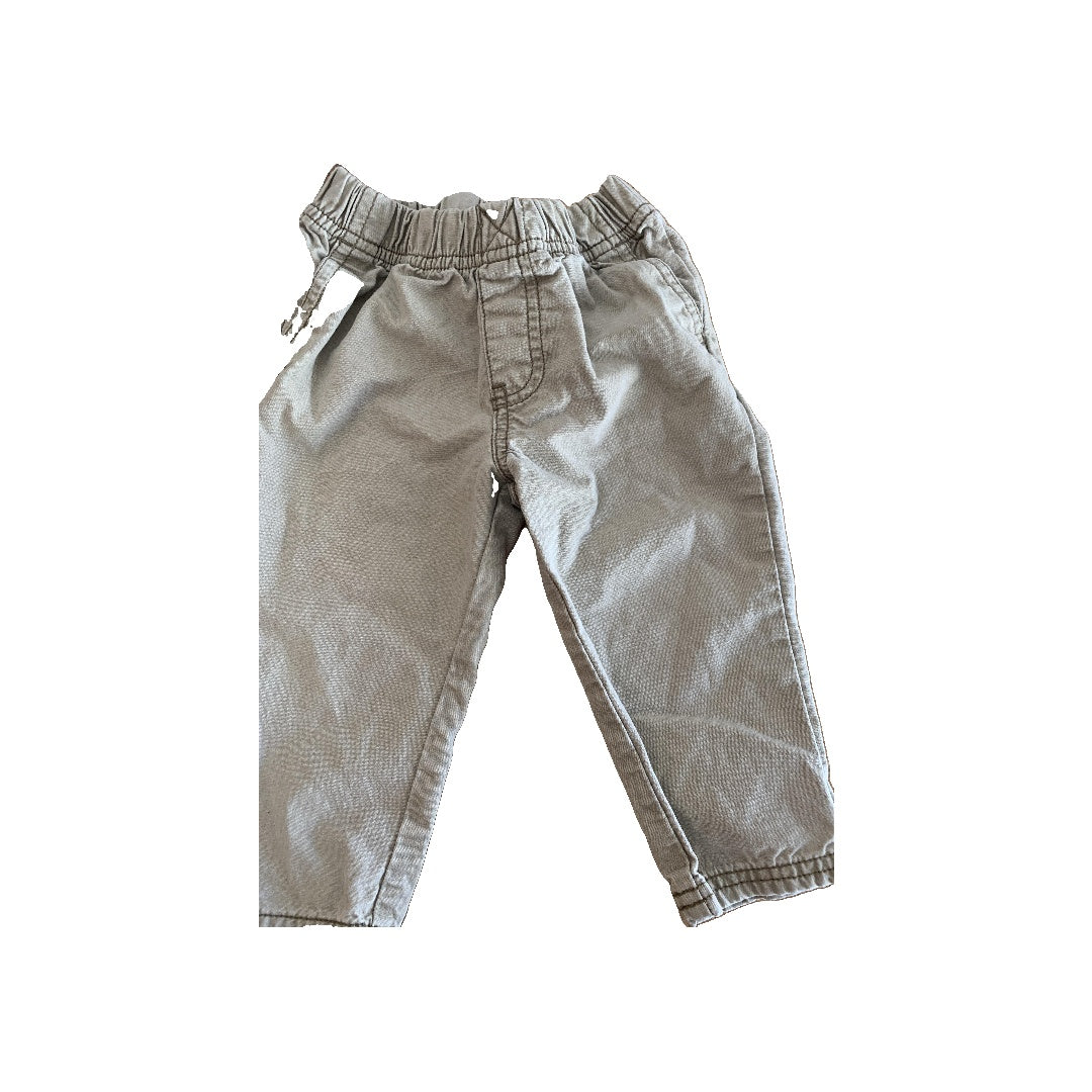 Boys Tan Pants Size: 12M Tan