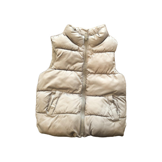 Old Navy Girls Tan Vest Size: 4T Tan