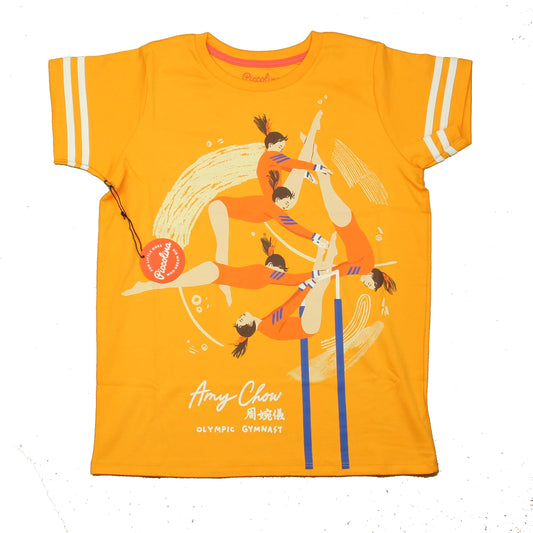 Piccolina Girls Tang Trailblazer | Amy Chow T-Shirt T-Shirt Size: 6-14 Years