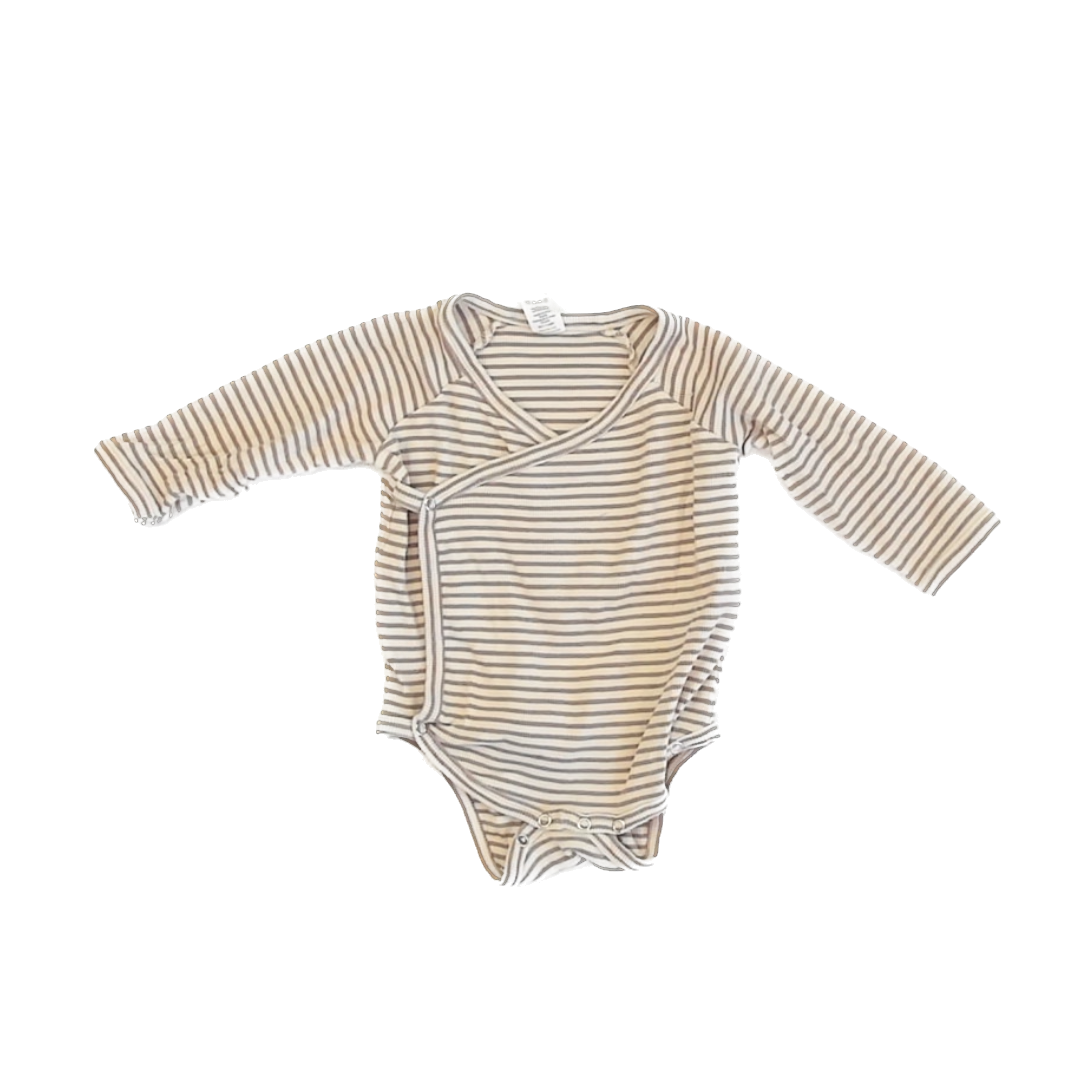 Kate Quinn Unisex Taupe Onesie Size: 12-18 Months Taupe