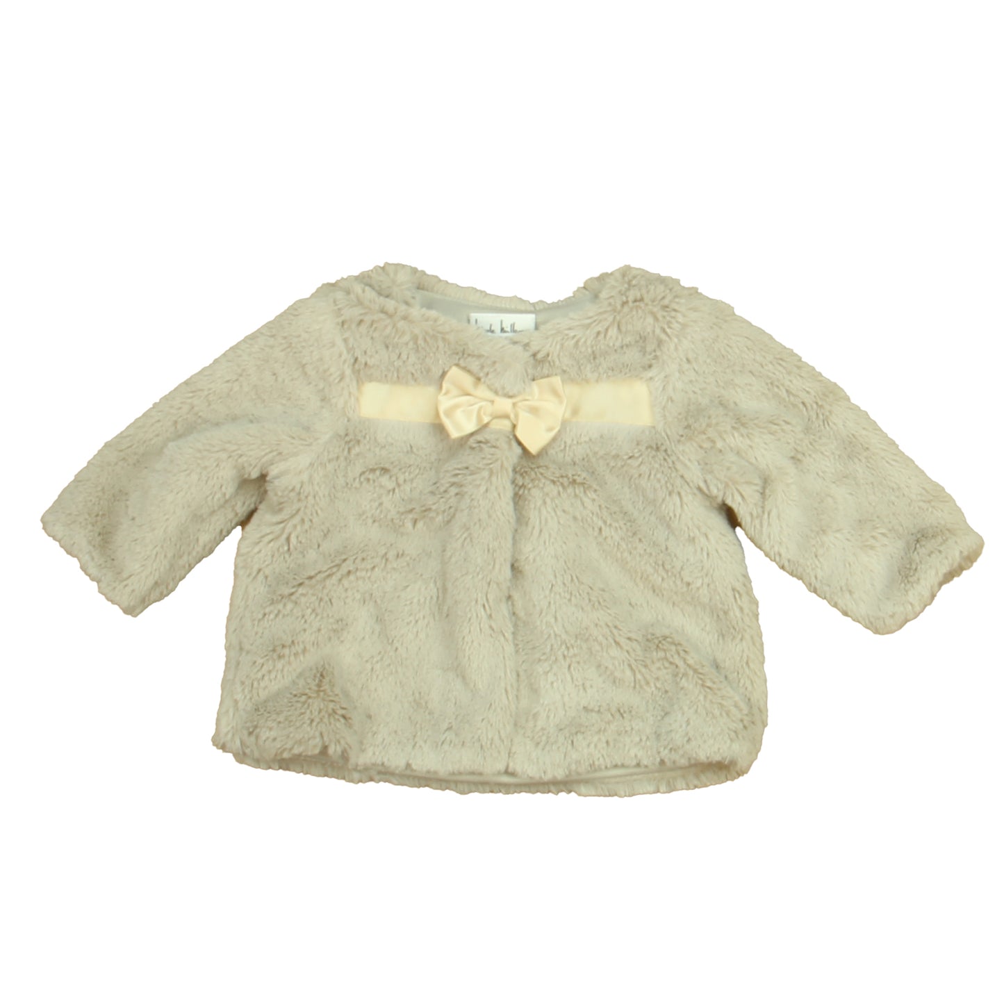 Nicole Miller Girls Taupe Jacket Size: 3-6 Months Taupe