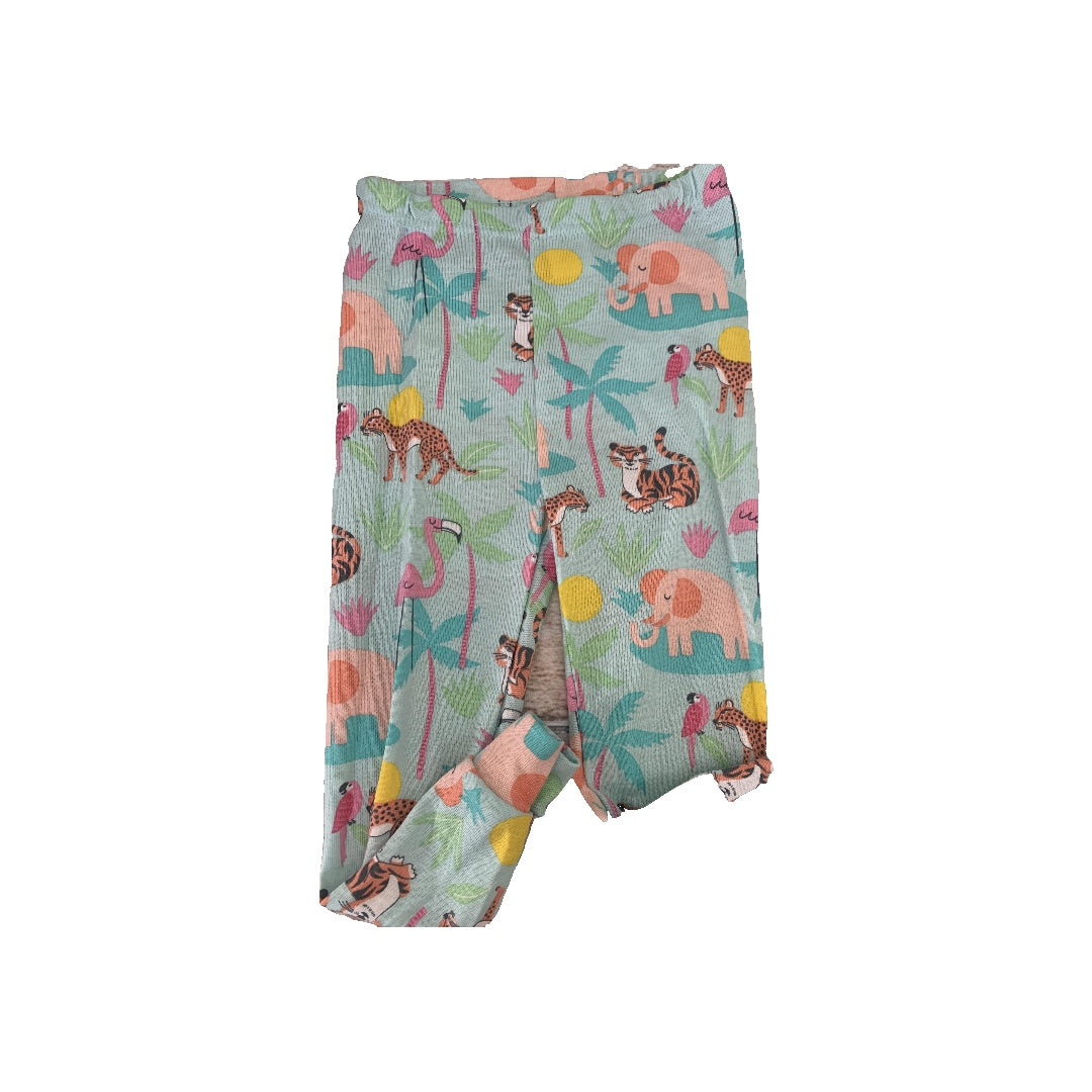Children's Place Girls Teal | animals Pajamas Size: 2T Teal | animals