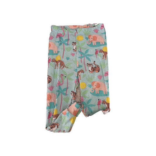 Children's Place Girls Teal | animals Pajamas Size: 2T Teal | animals