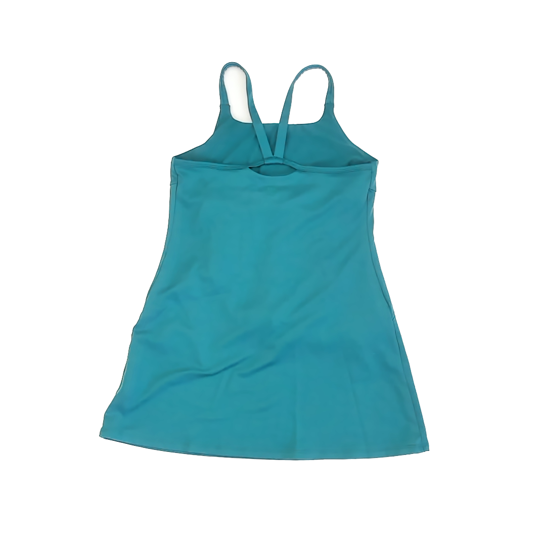 All In Motion Girls Teal Athletic Dress Size: 8 Years Teal Athletic